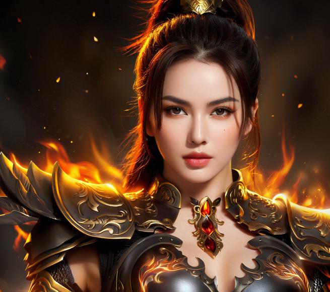 每一次挥剑都闪耀着战士对胜利的坚定信念与决心。